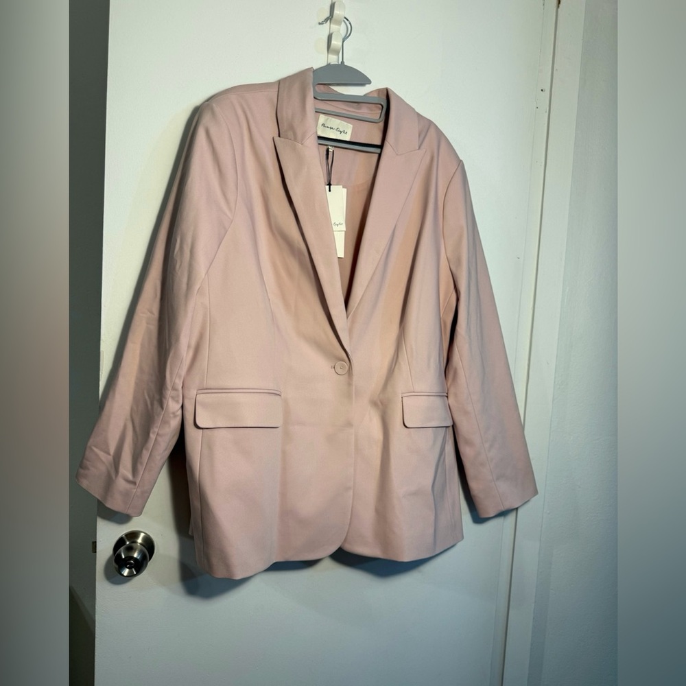 Phase Eight Ulrica Fitted Jacket – Size US 16 (UK 20) – Antique Rose – NWT
